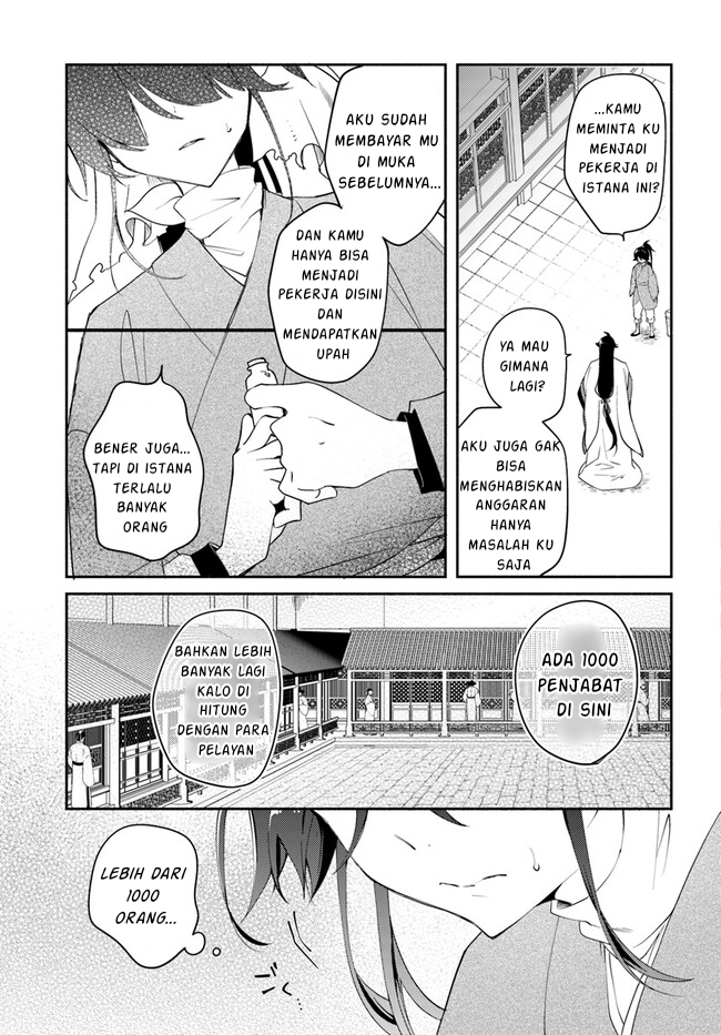 Hekigyoku no Dansou Kouryoushi wa, Fushigi na Iyashijutsu de Kyuutei Ikan ni narimashita. Chapter 2.2 - halaman 5
