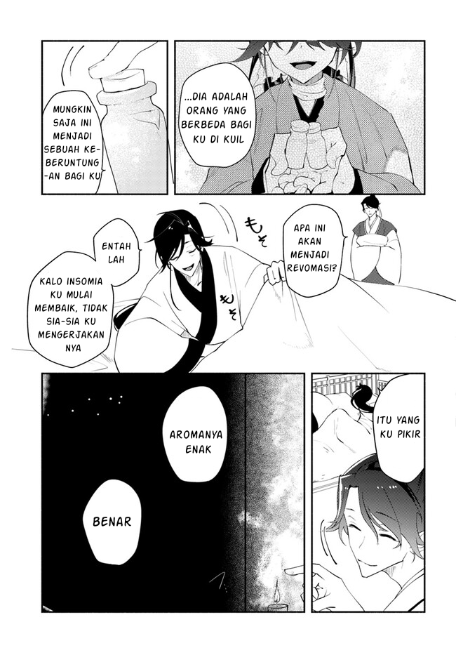 Hekigyoku no Dansou Kouryoushi wa, Fushigi na Iyashijutsu de Kyuutei Ikan ni narimashita. Chapter 2.3 - halaman 7