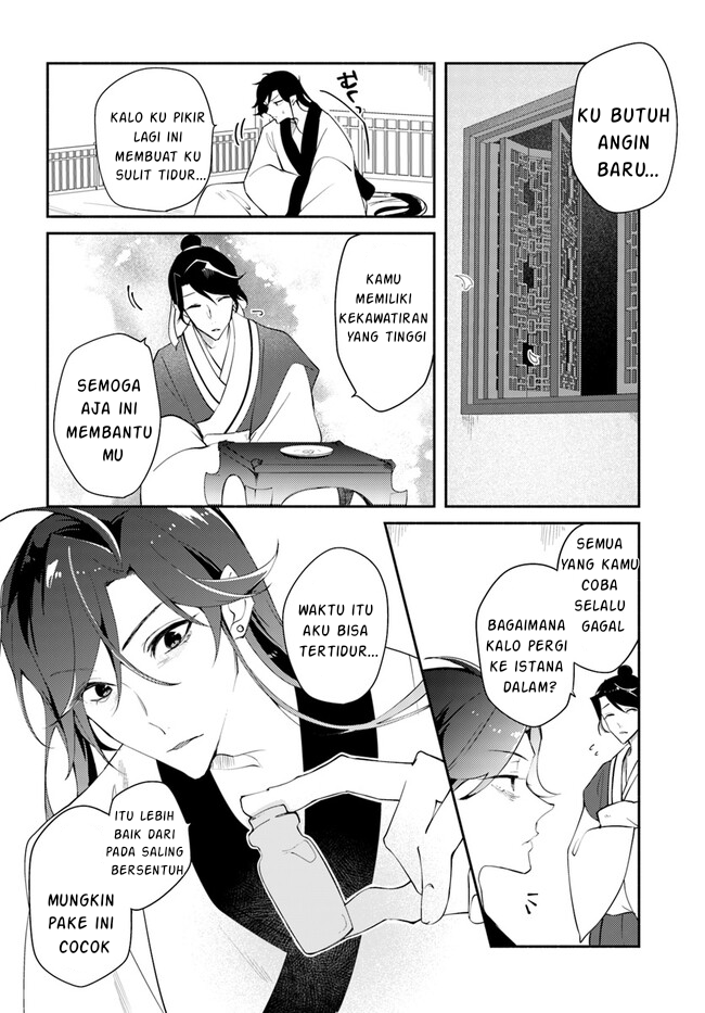 Hekigyoku no Dansou Kouryoushi wa, Fushigi na Iyashijutsu de Kyuutei Ikan ni narimashita. Chapter 2.3 - halaman 8