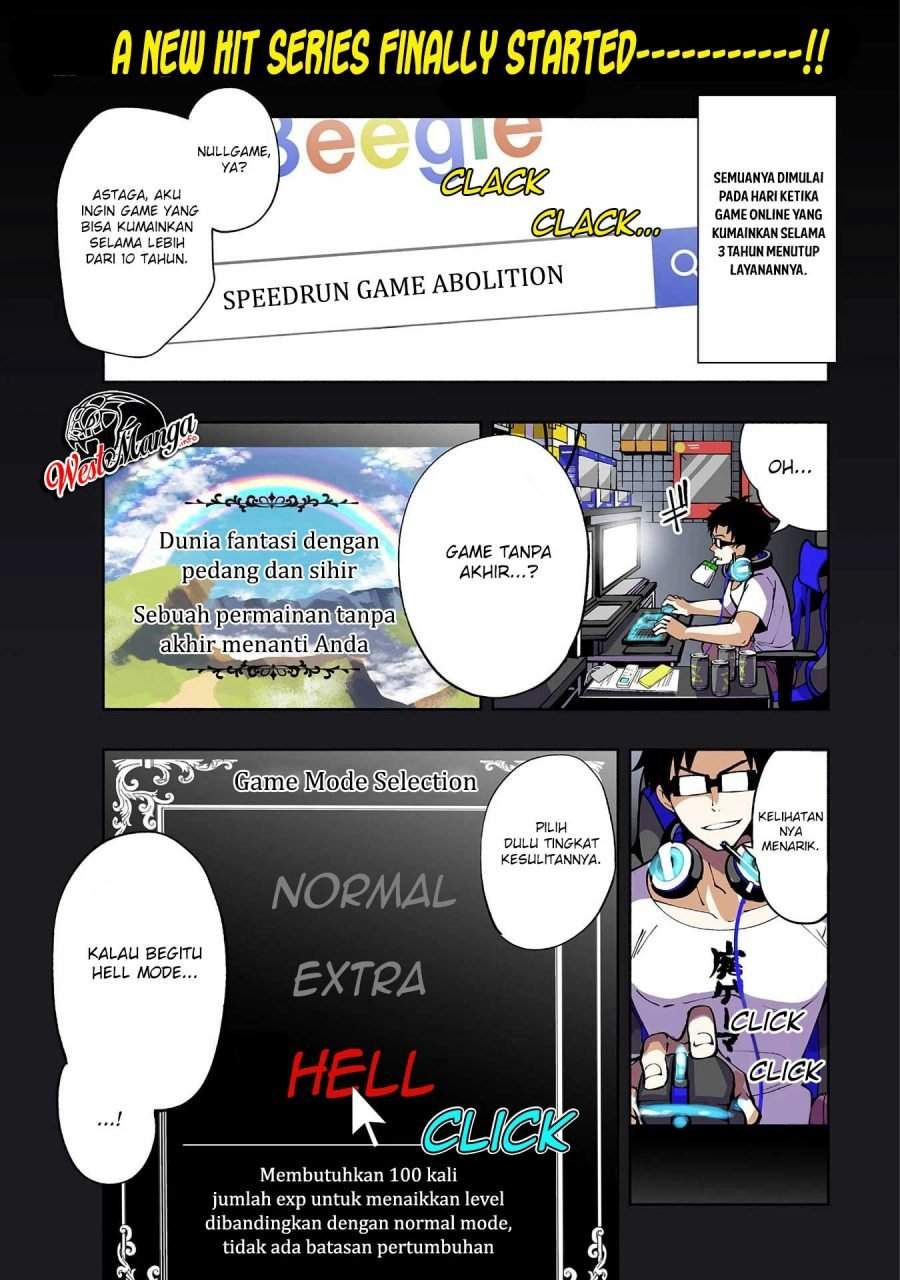 Hell Mode: Yarikomi Suki no Gamer wa Hai Settei no Isekai de Musou Suru Chapter 1 - halaman 3