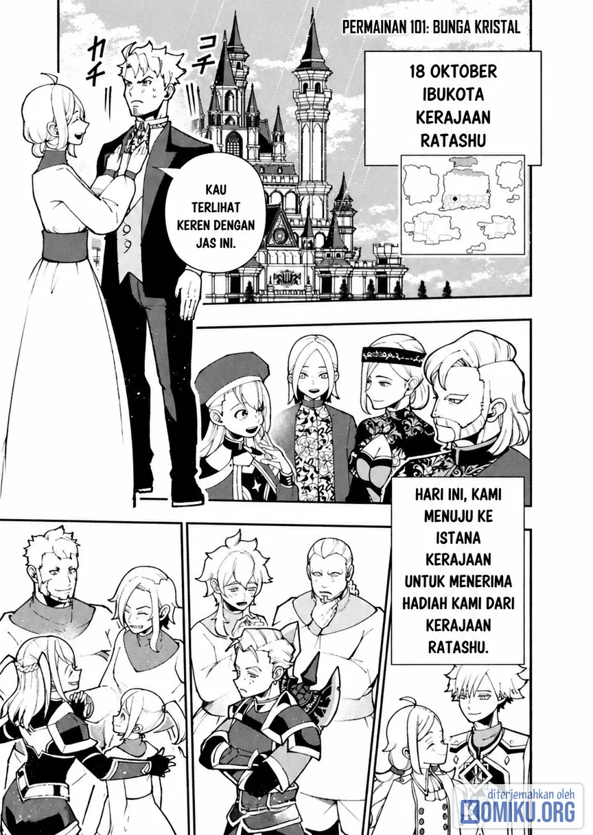 Hell Mode: Yarikomi Suki no Gamer wa Hai Settei no Isekai de Musou Suru Chapter 101.1 - halaman 1