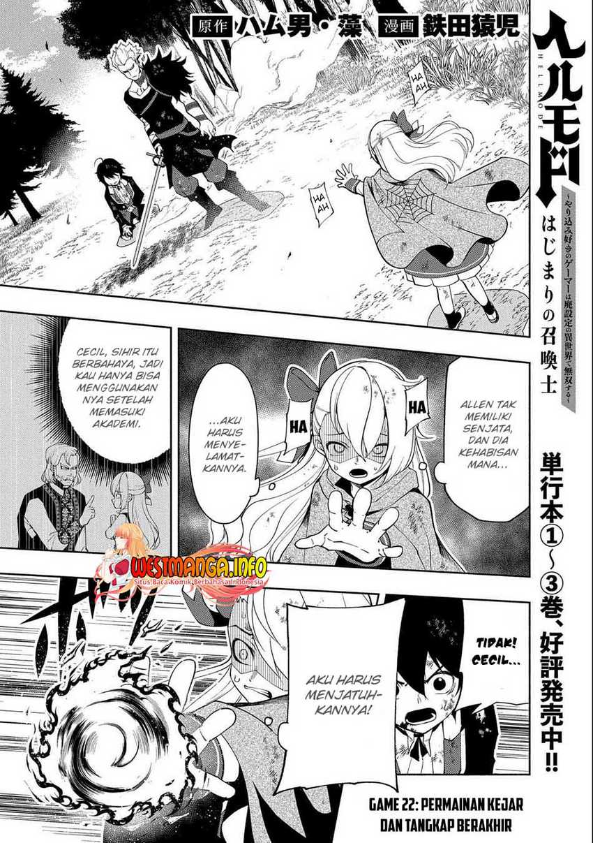 Hell Mode: Yarikomi Suki no Gamer wa Hai Settei no Isekai de Musou Suru Chapter 22 - halaman 4