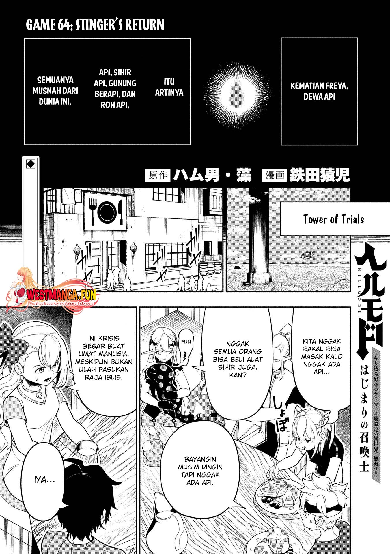 Hell Mode: Yarikomi Suki no Gamer wa Hai Settei no Isekai de Musou Suru Chapter 64 - halaman 2
