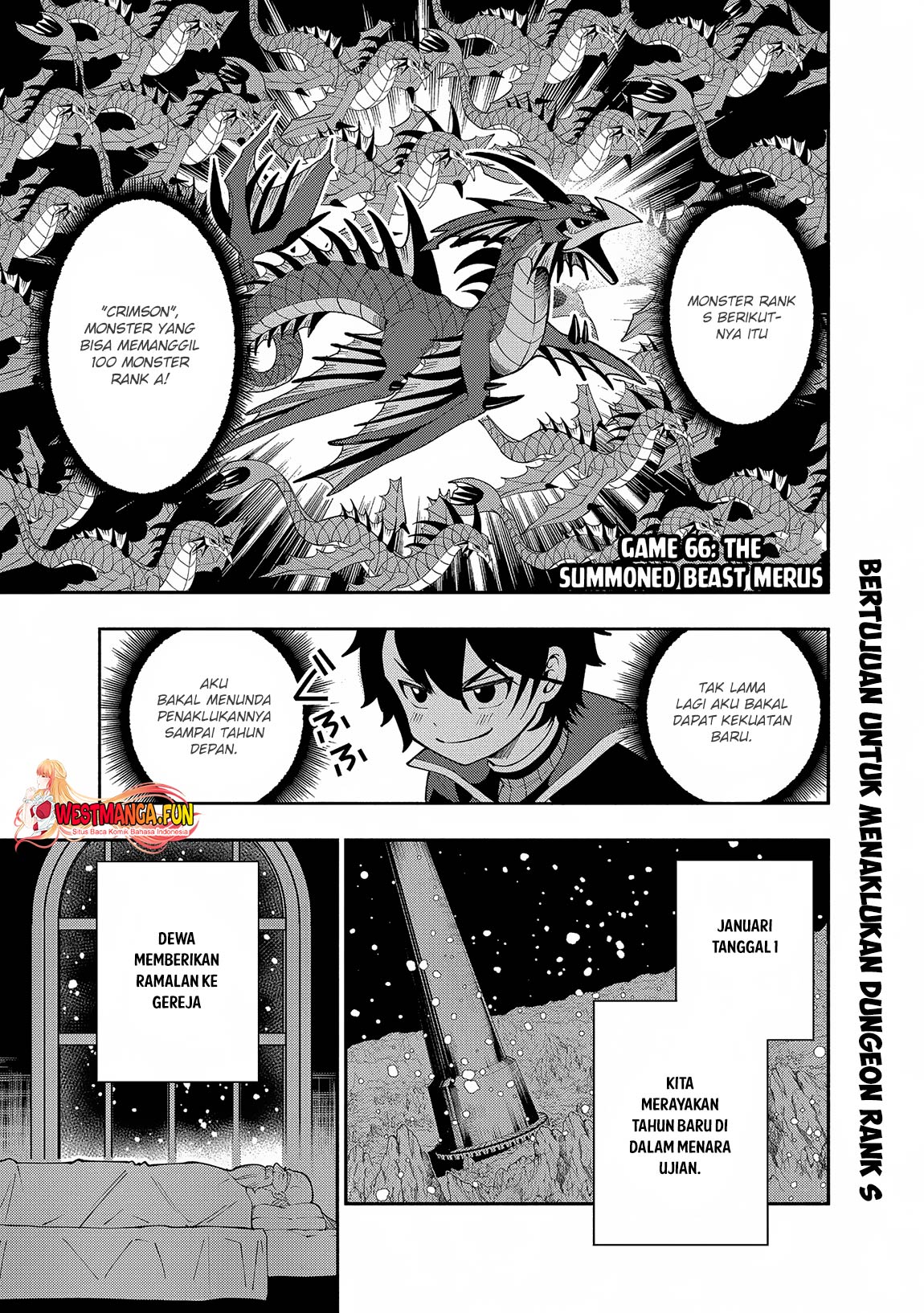 Hell Mode: Yarikomi Suki no Gamer wa Hai Settei no Isekai de Musou Suru Chapter 66 - halaman 2
