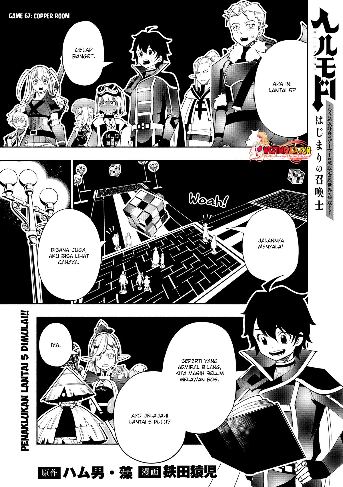 Hell Mode: Yarikomi Suki no Gamer wa Hai Settei no Isekai de Musou Suru Chapter 67 - halaman 2
