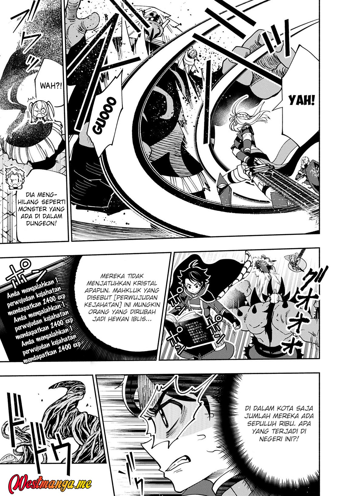 Hell Mode: Yarikomi Suki no Gamer wa Hai Settei no Isekai de Musou Suru Chapter 76.1 - halaman 5