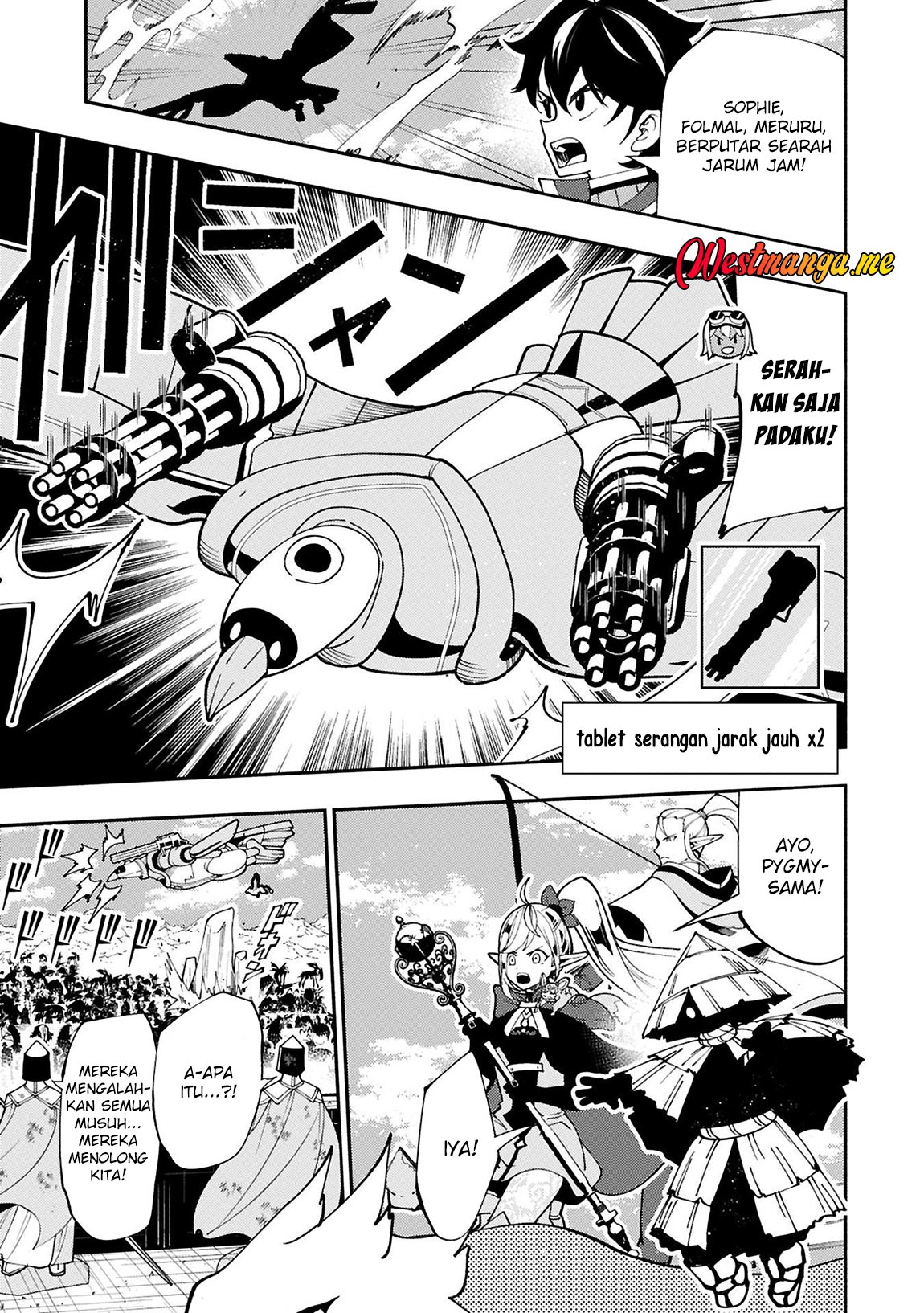 Hell Mode: Yarikomi Suki no Gamer wa Hai Settei no Isekai de Musou Suru Chapter 76.1 - halaman 7