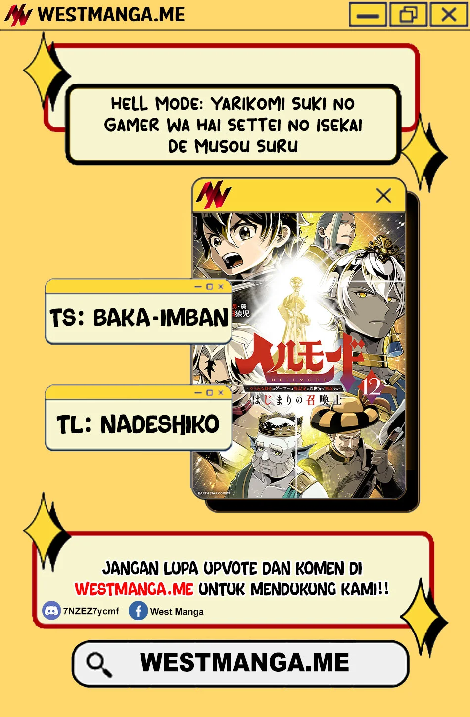 Hell Mode: Yarikomi Suki no Gamer wa Hai Settei no Isekai de Musou Suru Chapter 89.2 - halaman 2