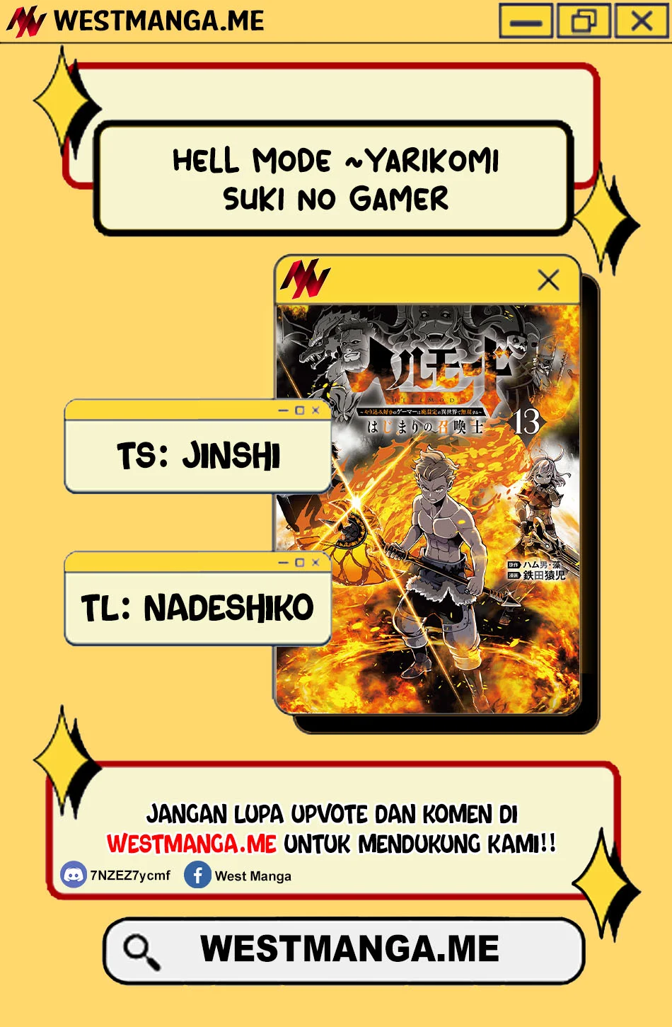 Hell Mode: Yarikomi Suki no Gamer wa Hai Settei no Isekai de Musou Suru Chapter 90 - halaman 3