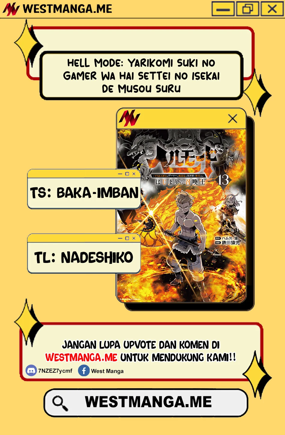 Hell Mode: Yarikomi Suki no Gamer wa Hai Settei no Isekai de Musou Suru Chapter 91.1 - halaman 2