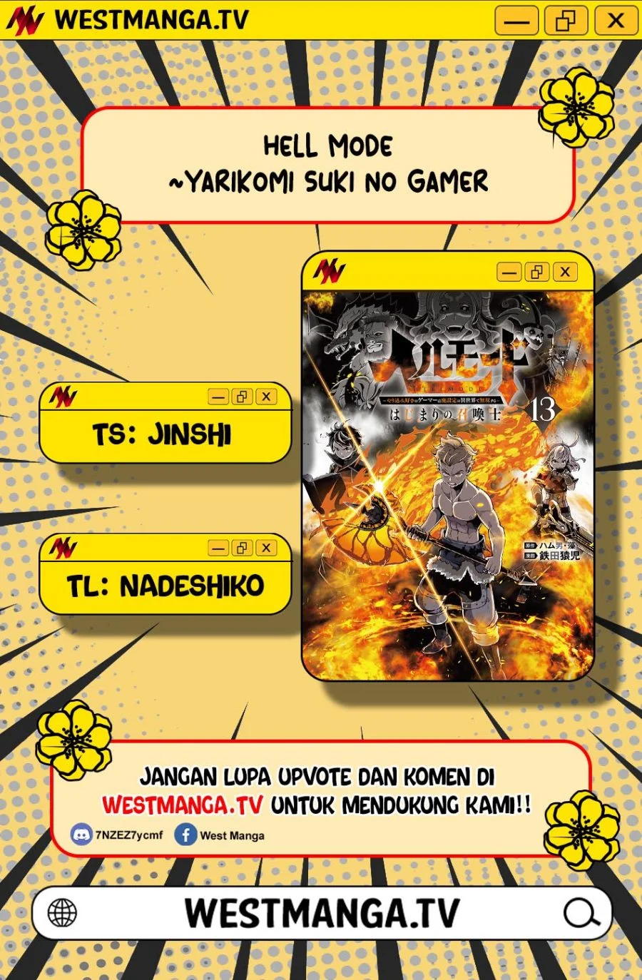 Hell Mode: Yarikomi Suki no Gamer wa Hai Settei no Isekai de Musou Suru Chapter 96.2 - halaman 3