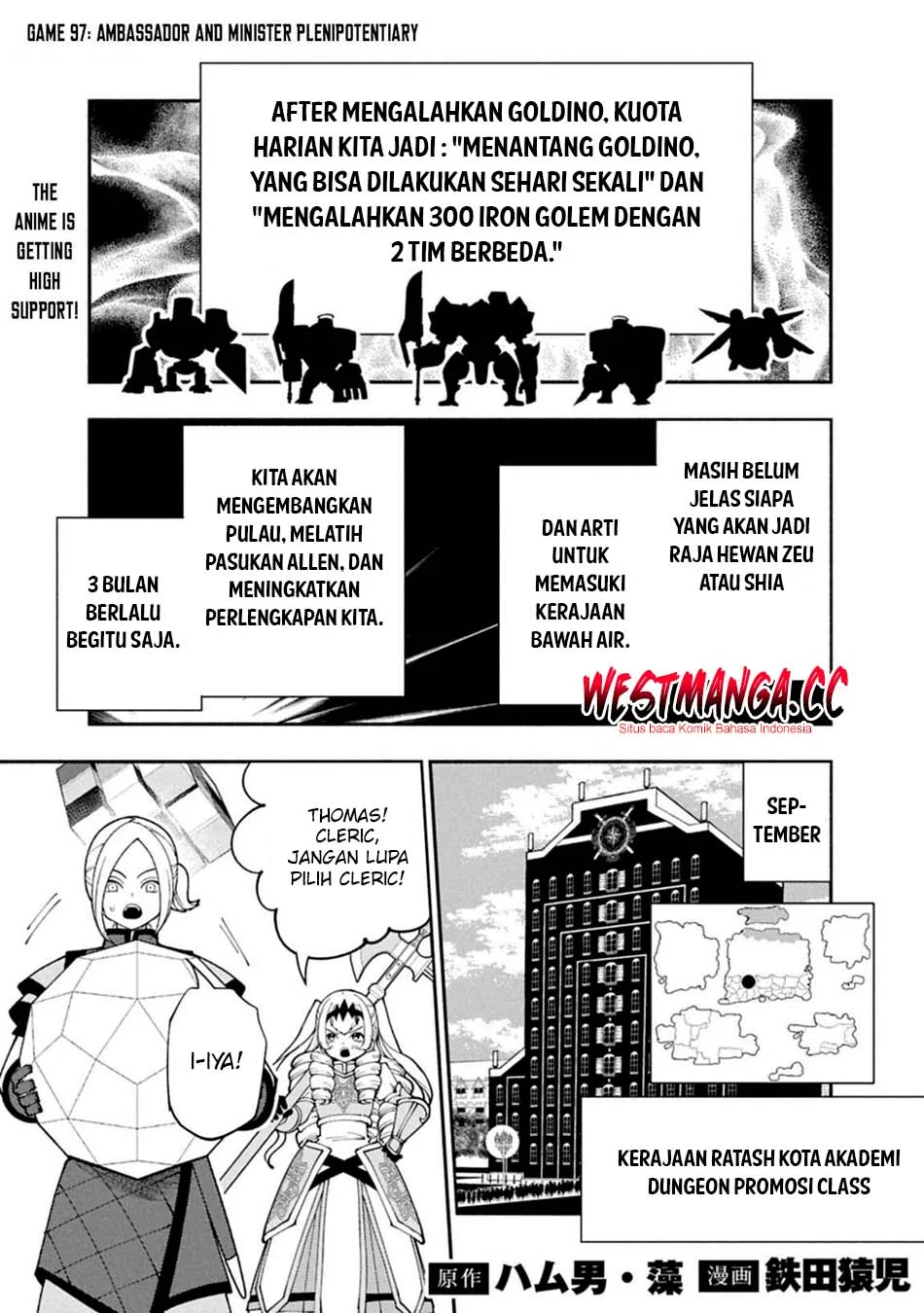 Hell Mode: Yarikomi Suki no Gamer wa Hai Settei no Isekai de Musou Suru Chapter 97 - halaman 2