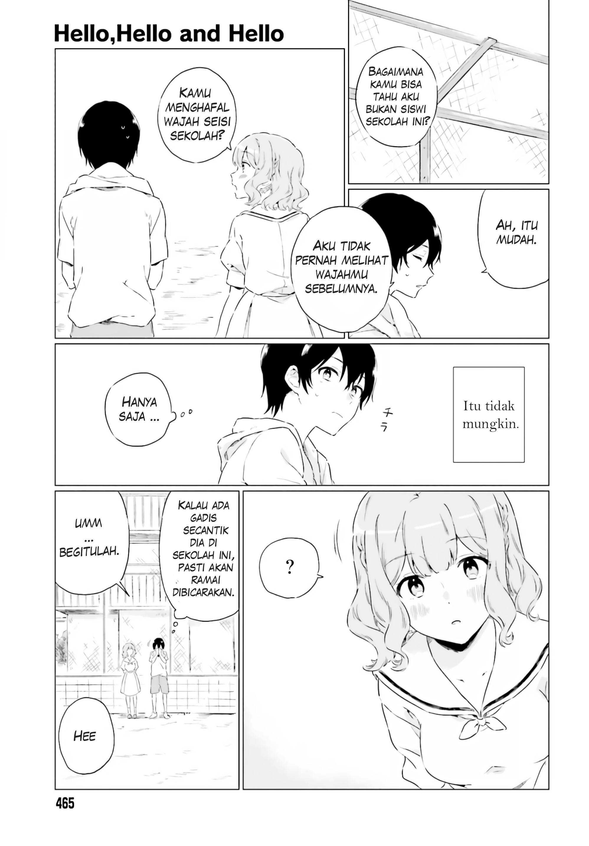 Hello, Hello and Hello Chapter 3 - halaman 7