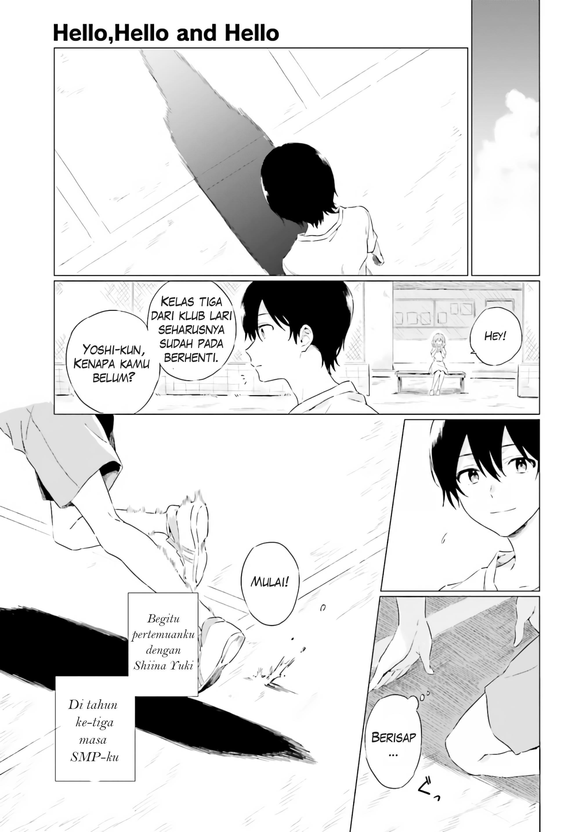 Hello, Hello and Hello Chapter 3 - halaman 9