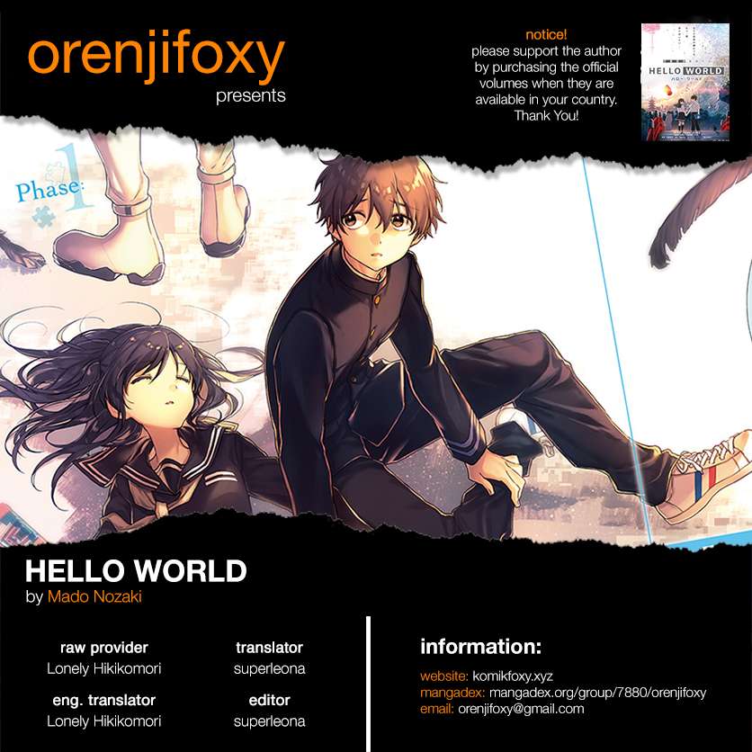 Hello World Chapter 1 - halaman 1