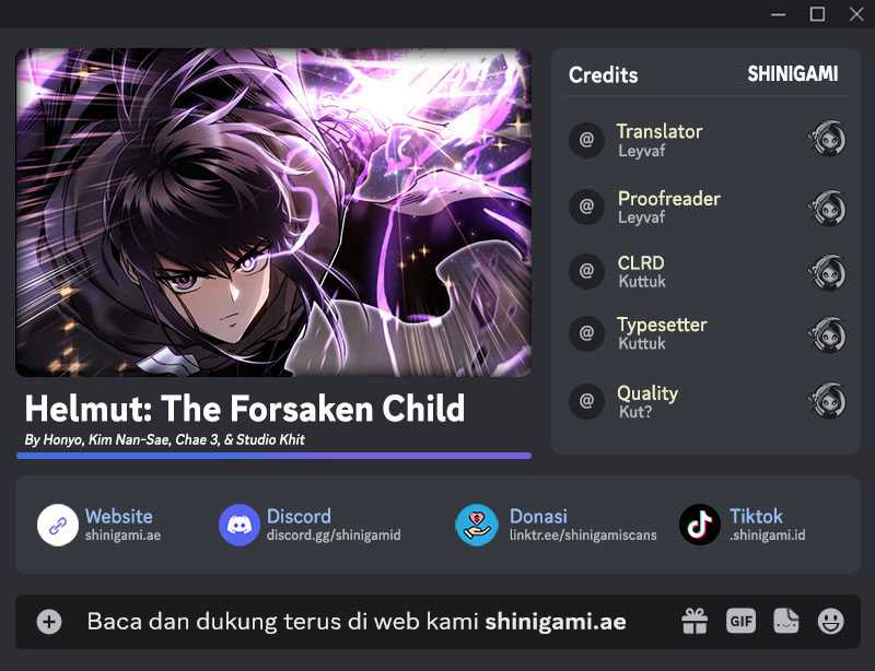 Helmut: The Forsaken Child Chapter 50 - halaman 1