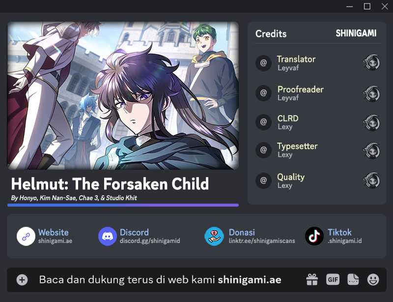 Helmut: The Forsaken Child Chapter 51 - halaman 1