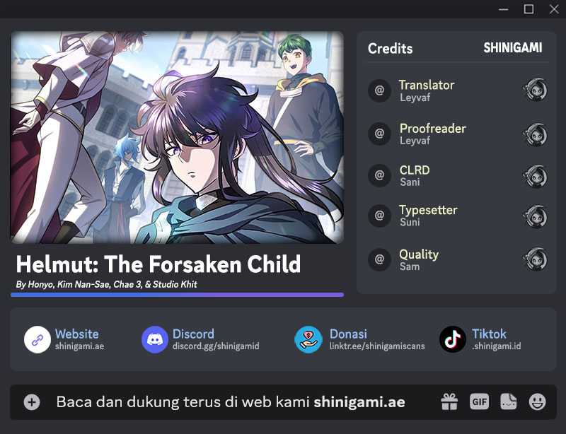 Helmut: The Forsaken Child Chapter 71 - halaman 1