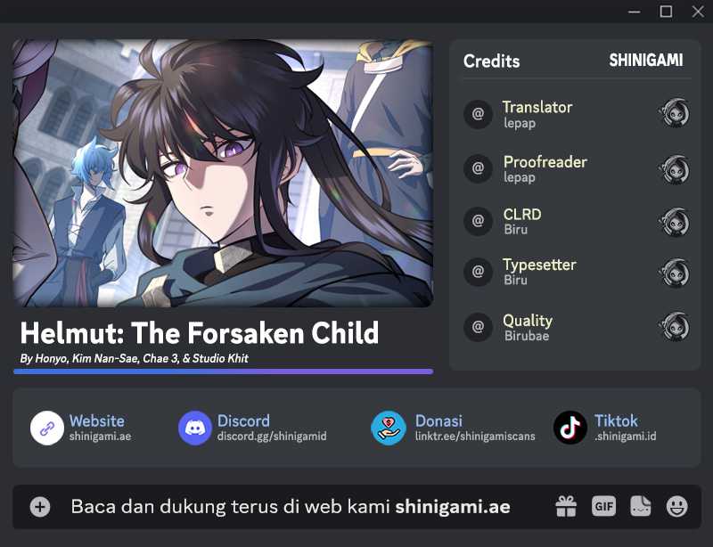 Helmut: The Forsaken Child Chapter 72 - halaman 1