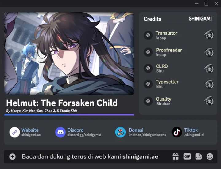 Helmut: The Forsaken Child Chapter 78 - halaman 1