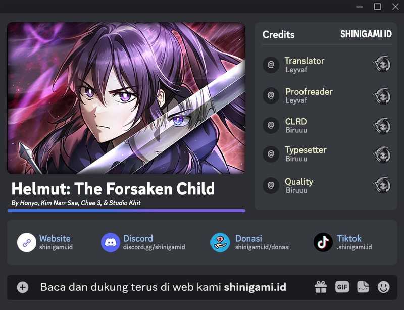 Helmut: The Forsaken Child Chapter 88 - halaman 1
