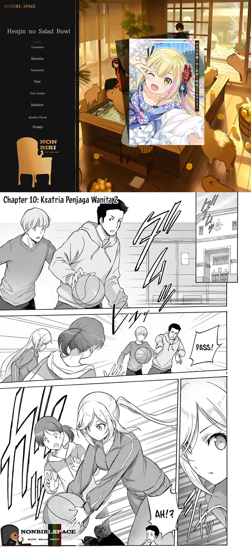 Henjin no Salad Bowl Chapter 10 - halaman 1