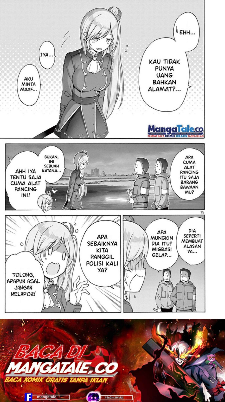 Henjin no Salad Bowl Chapter 3 - halaman 16