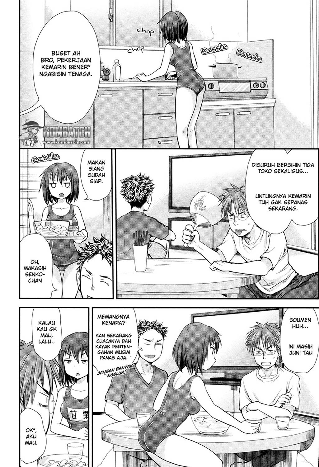 Henjo Hen na Joshikousei Amaguri Chiko Chapter 3 - halaman 3