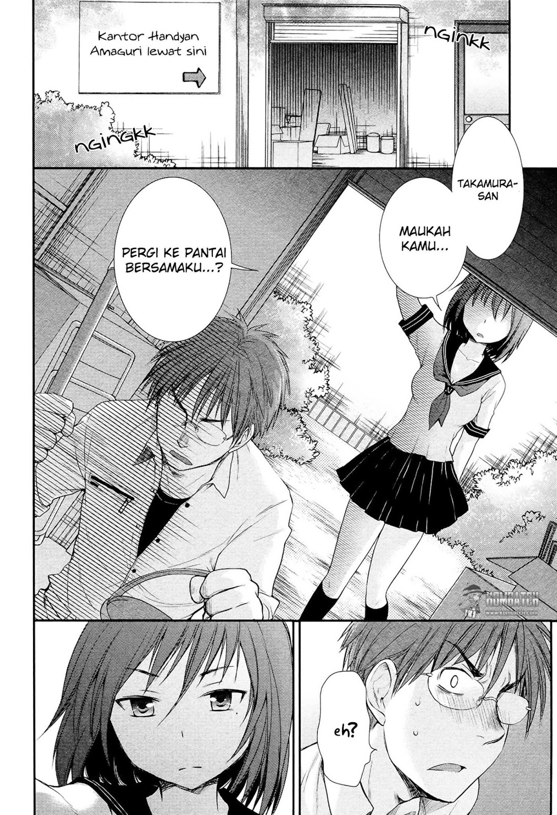 Henjo Hen na Joshikousei Amaguri Chiko Chapter 4 - halaman 3