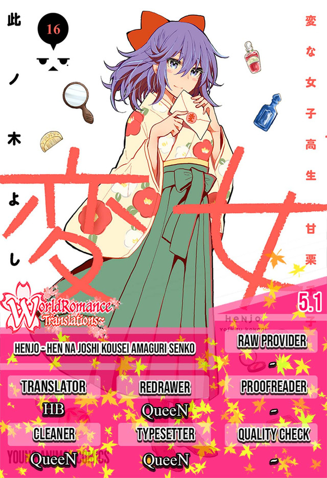 Henjo Hen na Joshikousei Amaguri Chiko Chapter 5.1 - halaman 1