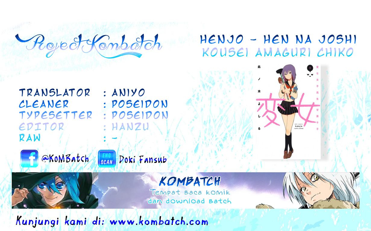 Henjo Hen na Joshikousei Amaguri Chiko Chapter 5 - halaman 1