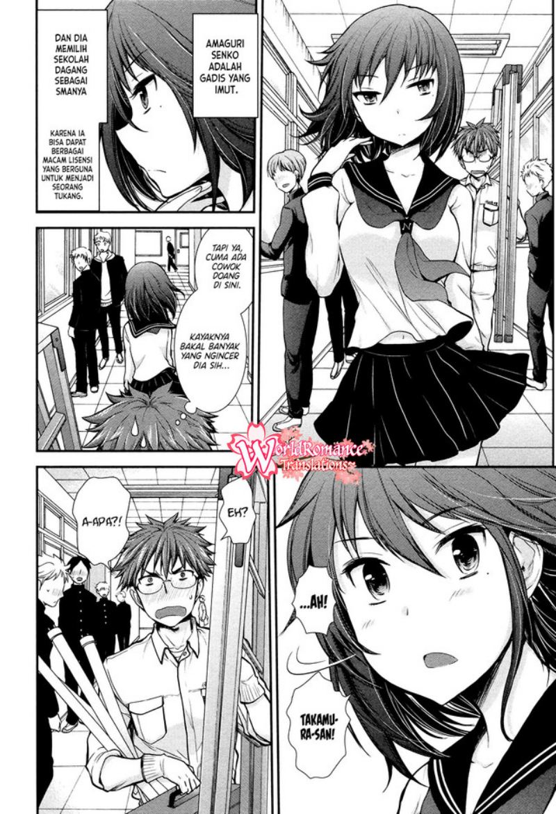 Henjo Hen na Joshikousei Amaguri Chiko Chapter 6 - halaman 8