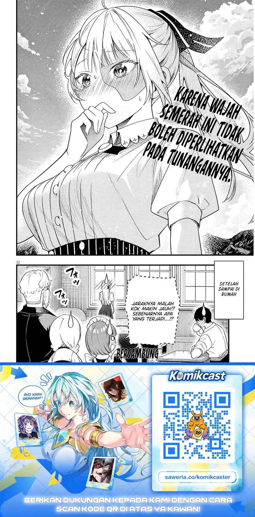 Henkyou Mob Kizoku no Uchi ni Totsui de Kita Akuyaku Reijou ga, Mechakucha Dekiru Yoi Yome Nandaga? Chapter 17 - halaman 32