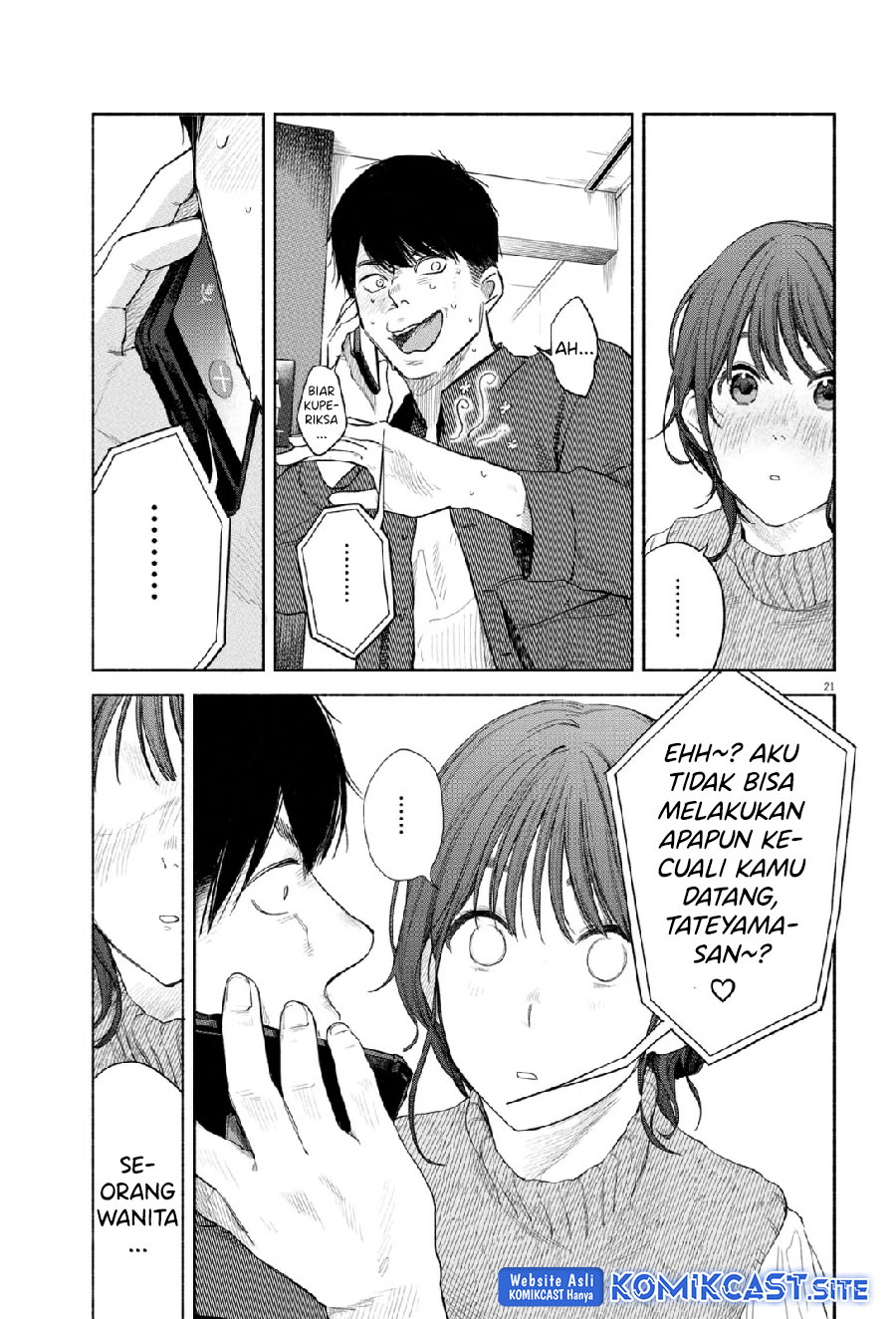 Henshuu no Isshou Chapter 4 - halaman 22