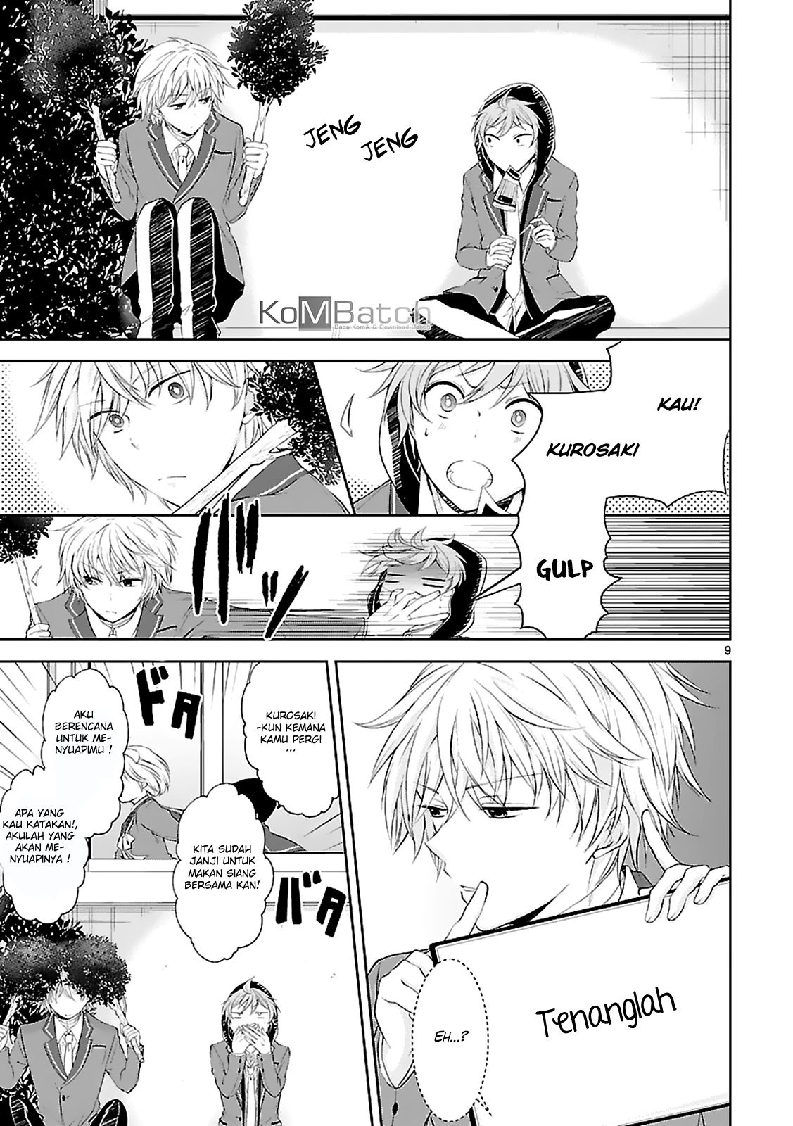 Hensoku-kei Quadrangle Chapter 4 - halaman 10