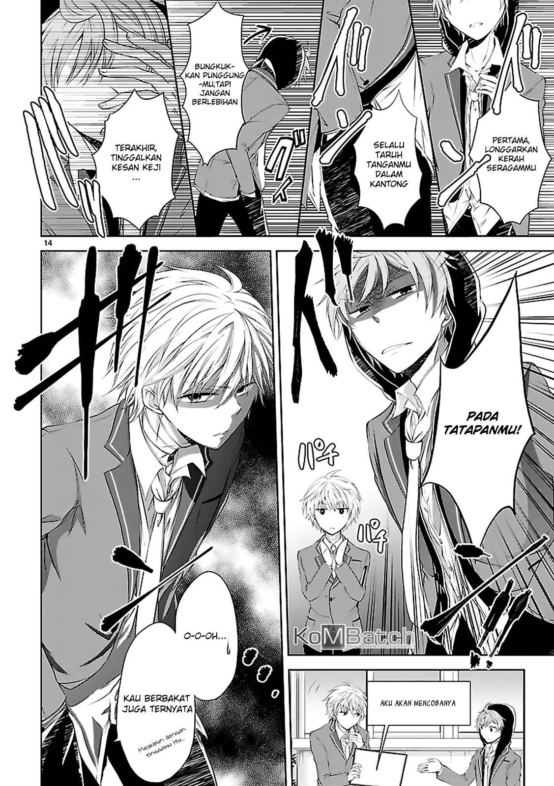 Hensoku-kei Quadrangle Chapter 4 - halaman 15