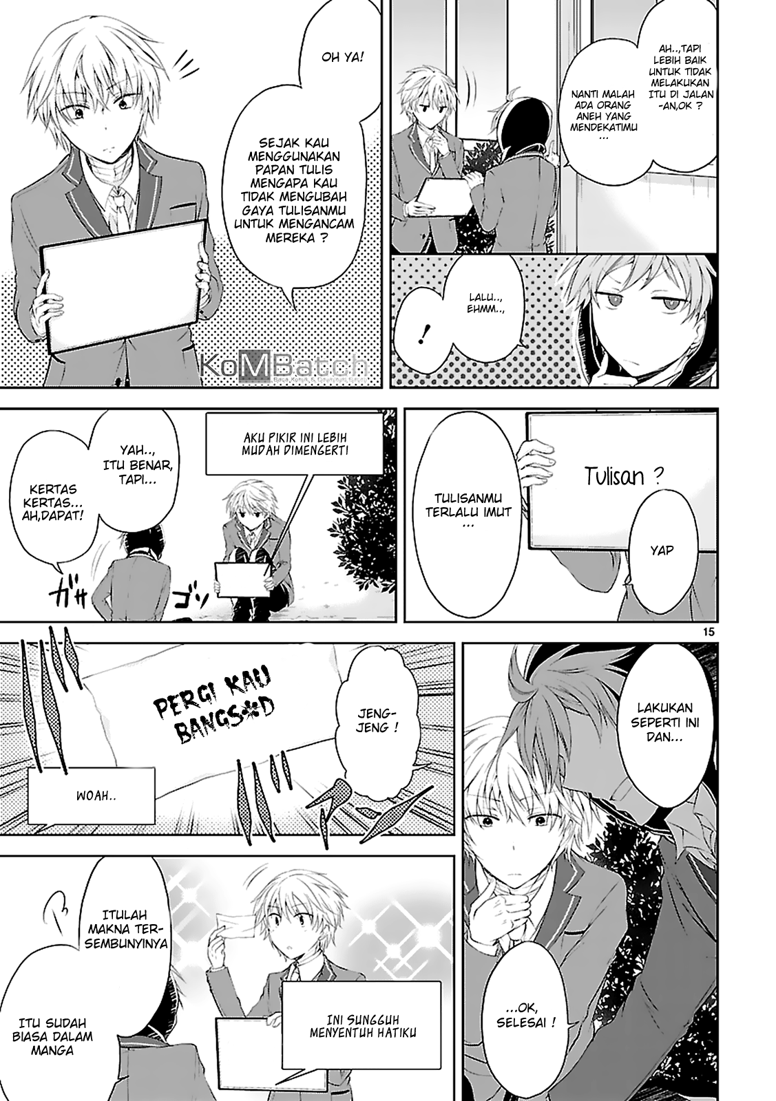 Hensoku-kei Quadrangle Chapter 4 - halaman 16