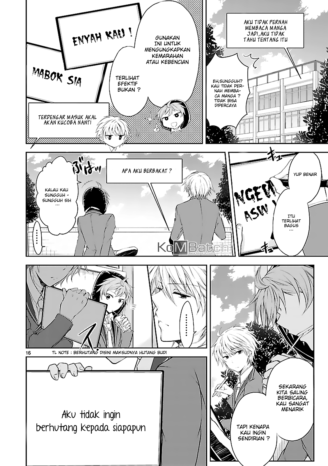 Hensoku-kei Quadrangle Chapter 4 - halaman 17