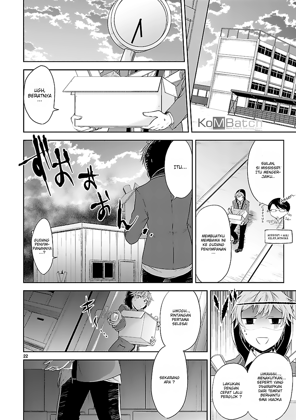 Hensoku-kei Quadrangle Chapter 4 - halaman 23