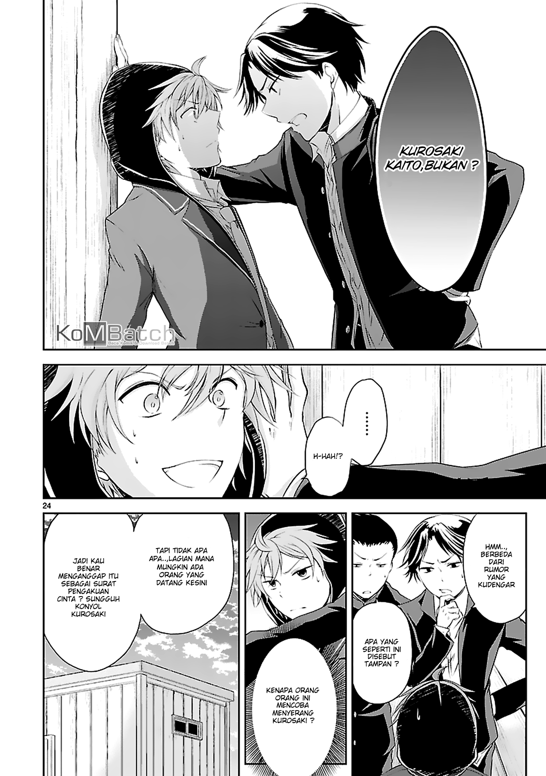 Hensoku-kei Quadrangle Chapter 4 - halaman 25