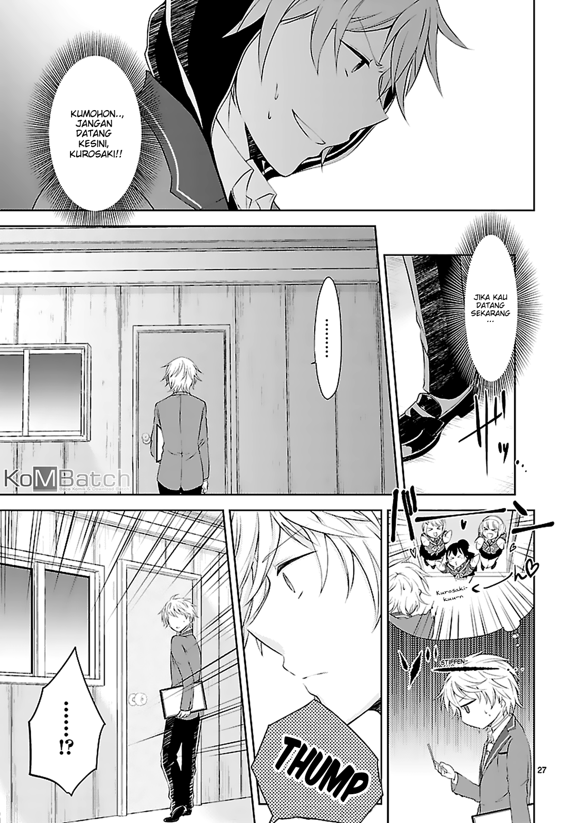 Hensoku-kei Quadrangle Chapter 4 - halaman 28