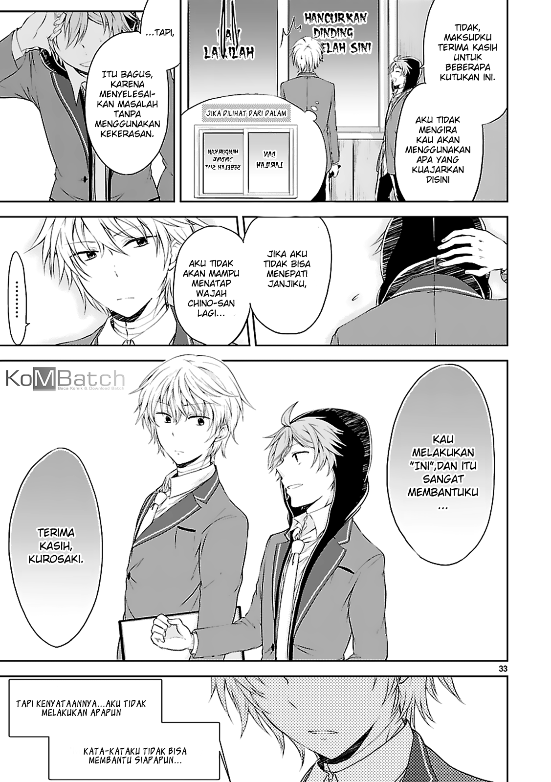 Hensoku-kei Quadrangle Chapter 4 - halaman 34