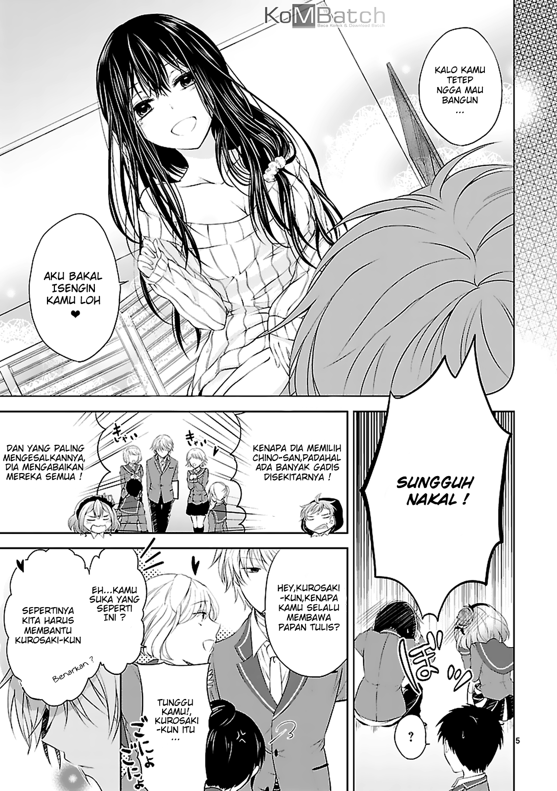 Hensoku-kei Quadrangle Chapter 4 - halaman 6