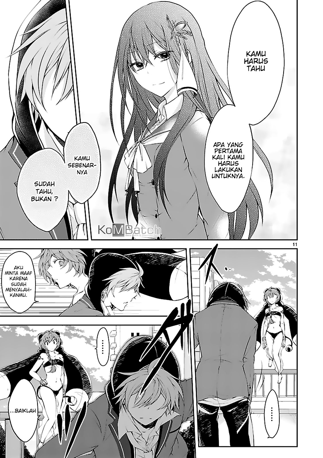Hensoku-kei Quadrangle Chapter 5 - halaman 11
