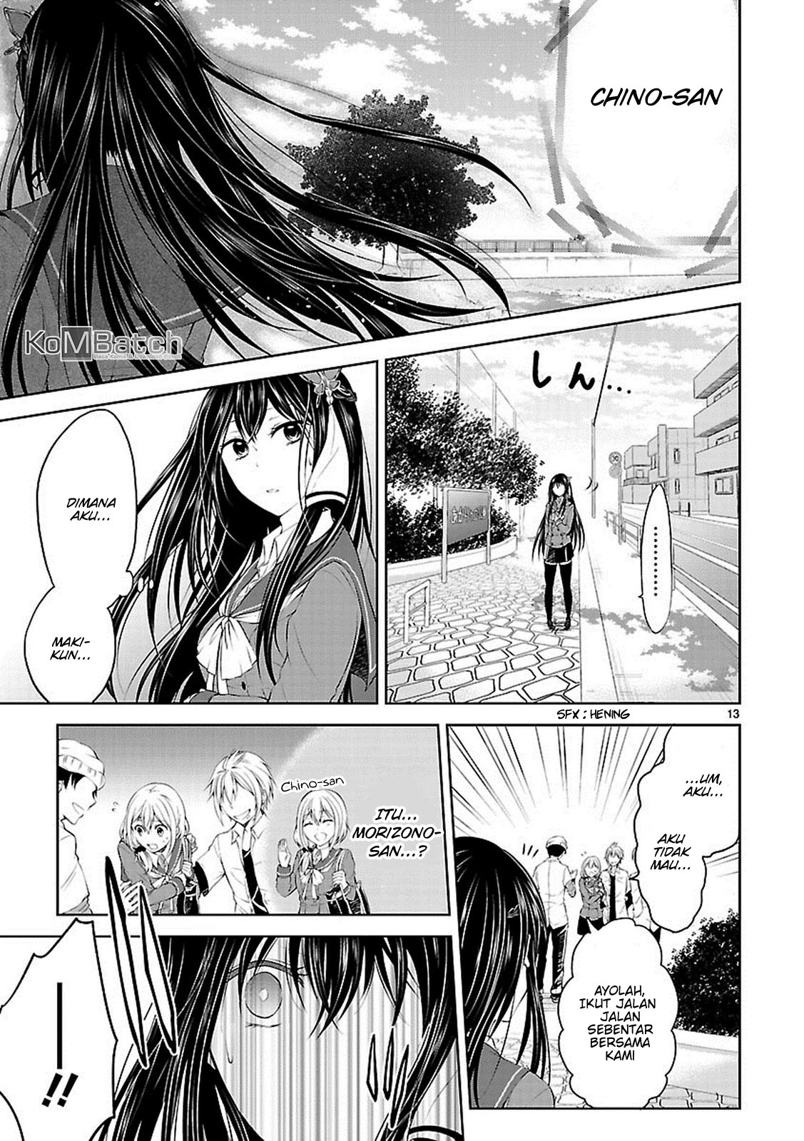 Hensoku-kei Quadrangle Chapter 5 - halaman 13