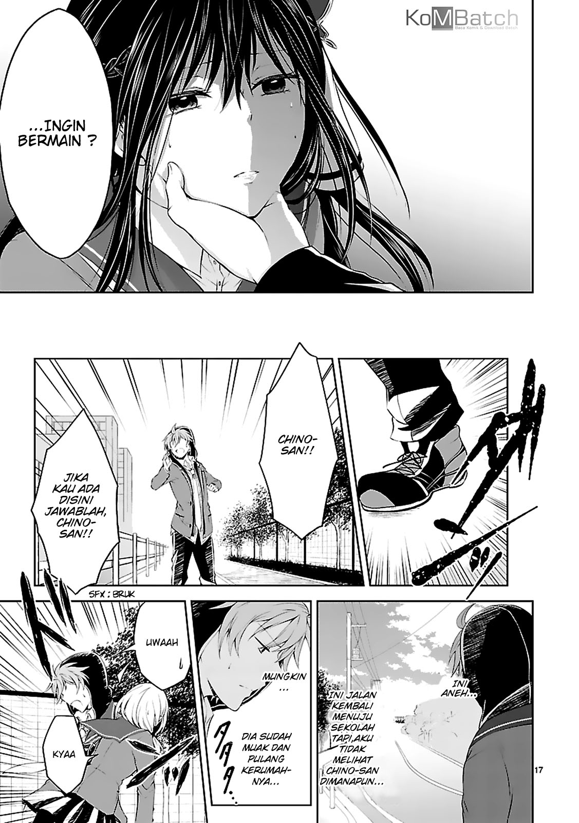 Hensoku-kei Quadrangle Chapter 5 - halaman 17