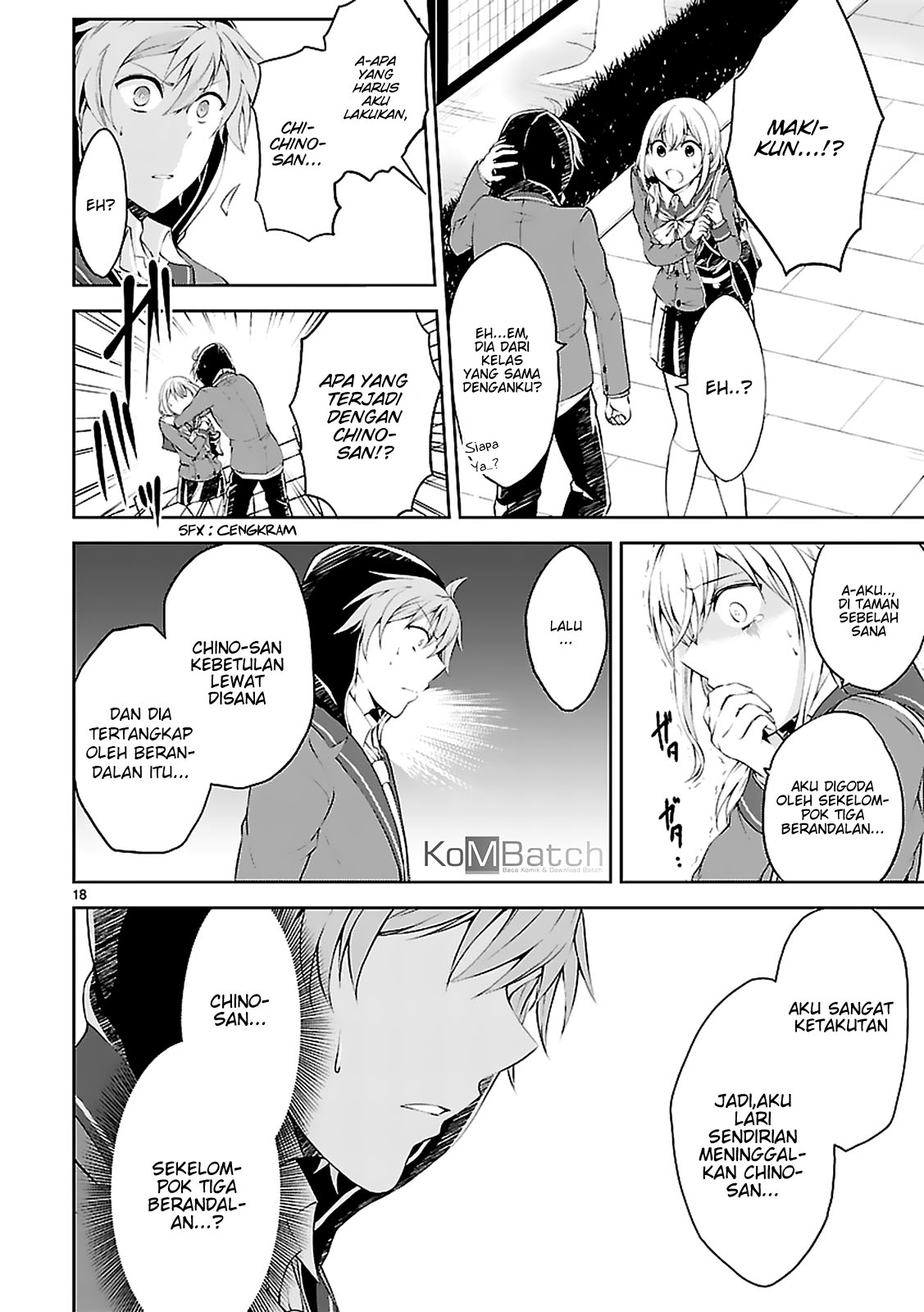 Hensoku-kei Quadrangle Chapter 5 - halaman 18
