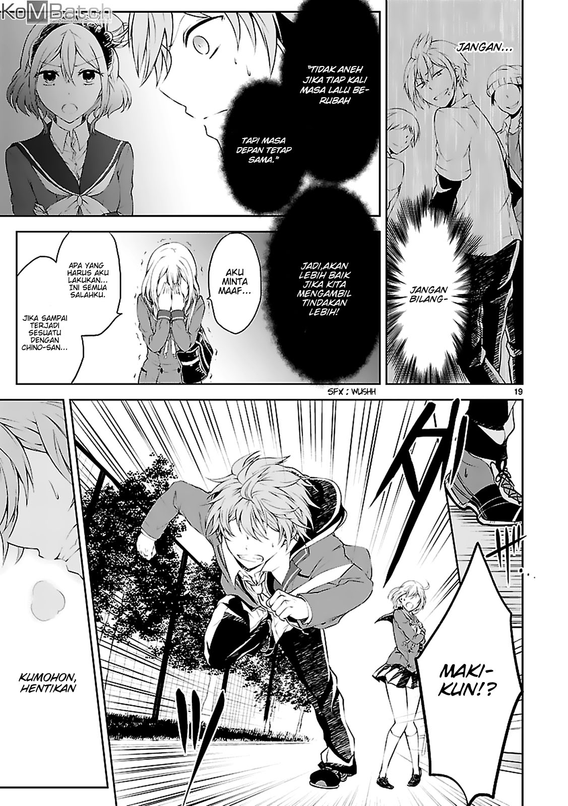 Hensoku-kei Quadrangle Chapter 5 - halaman 19