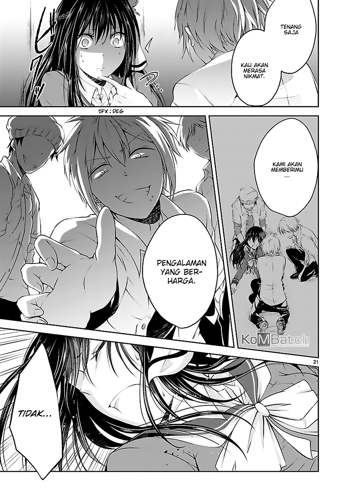 Hensoku-kei Quadrangle Chapter 5 - halaman 21