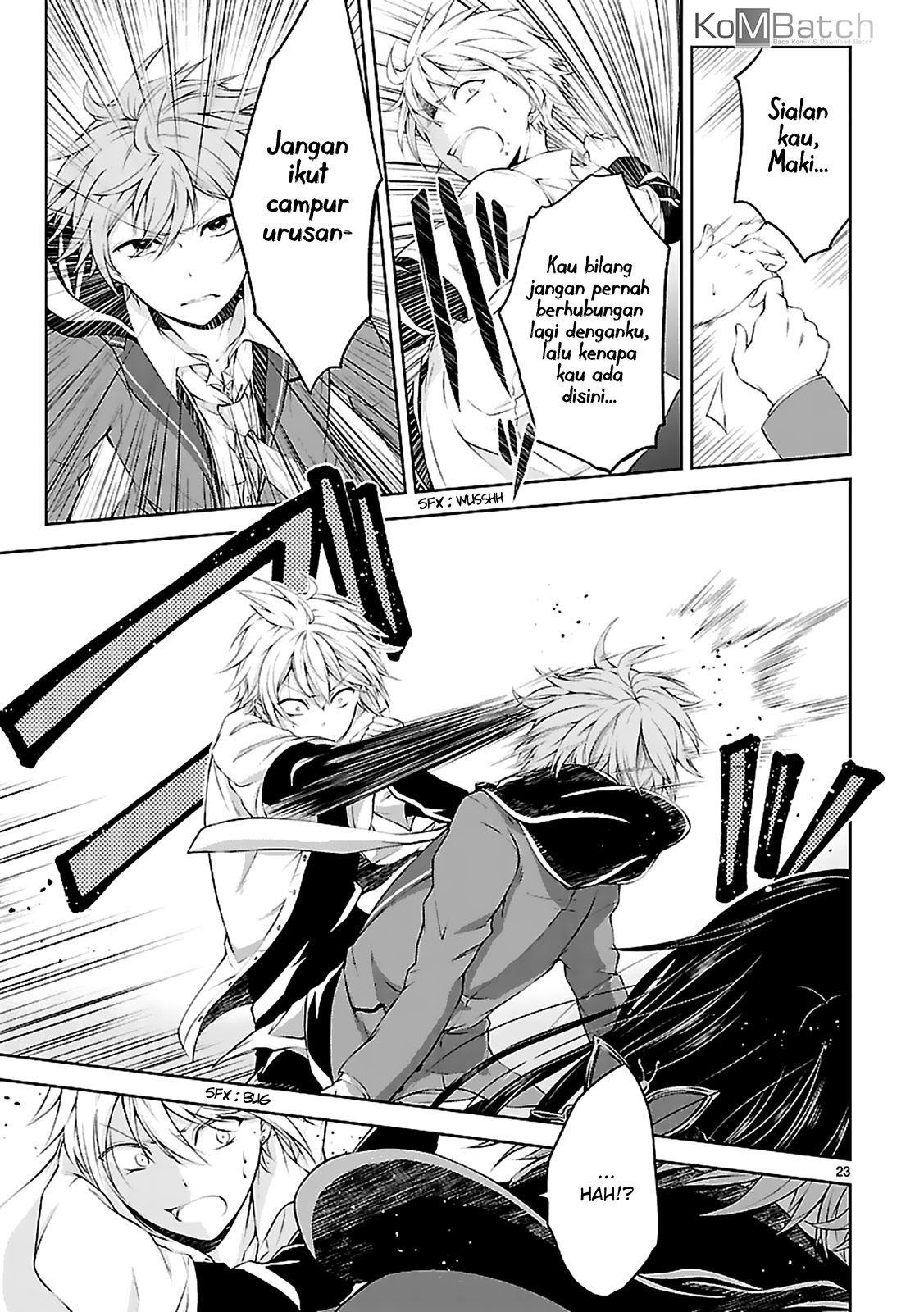 Hensoku-kei Quadrangle Chapter 5 - halaman 23